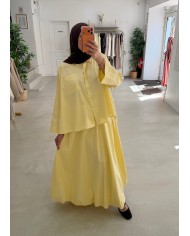 Ensemble jupe ballon noir