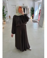 Ensemble Kessie chocolat foncé