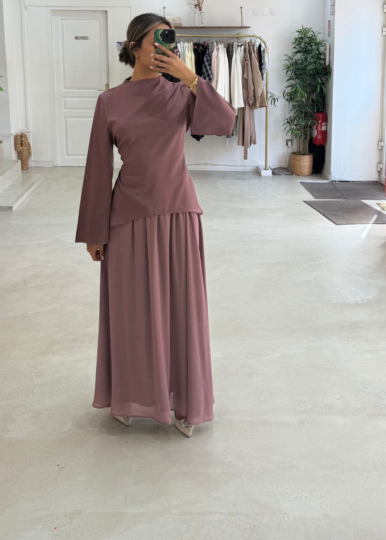 Set Alméa bois de rose