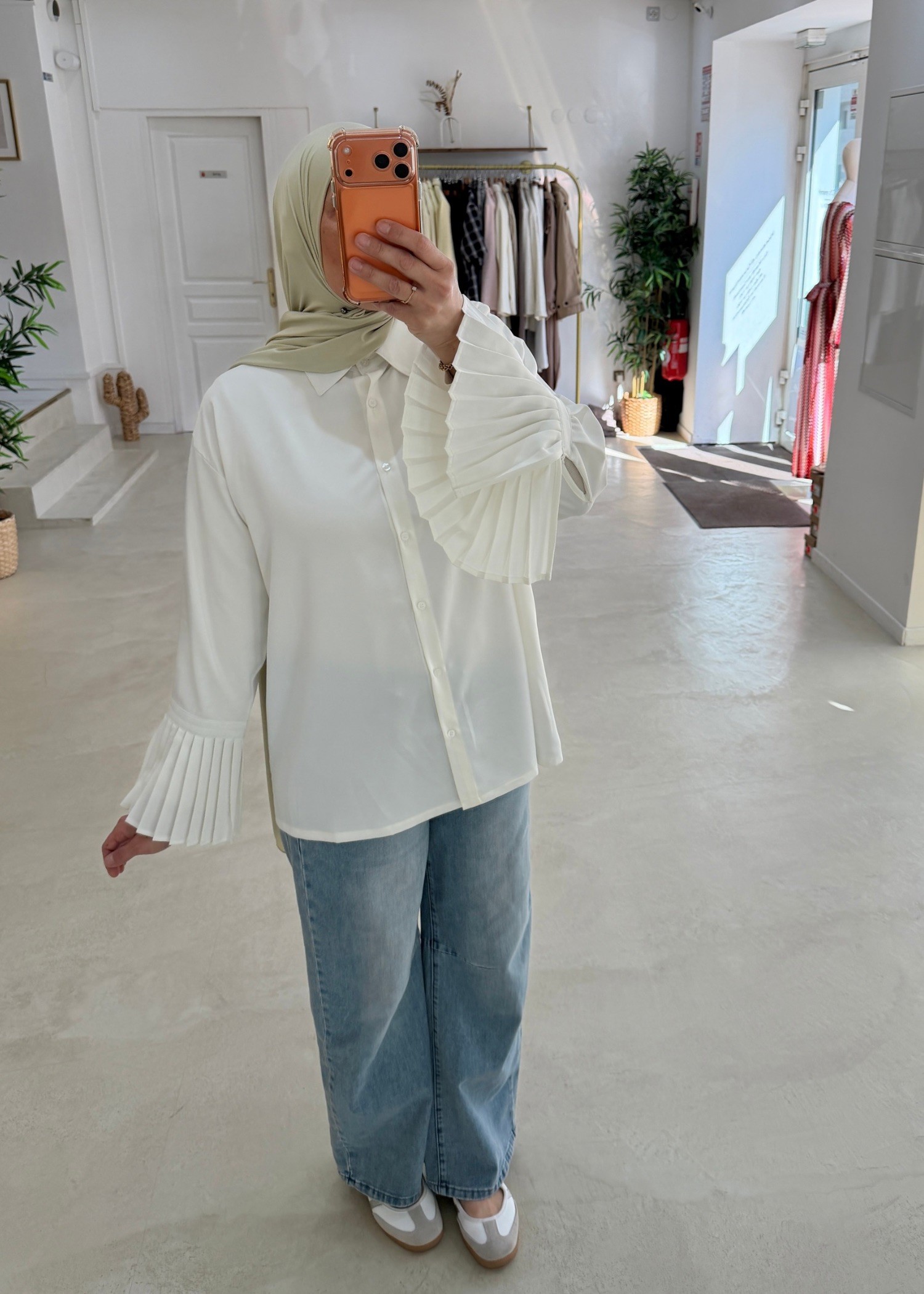 Chemisier Muse blanc