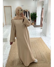 Abaya basic beige