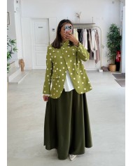 Veste à pois (plusieurs coloris)