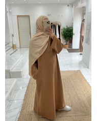 Abaya basic taupe Abaya basic taupe