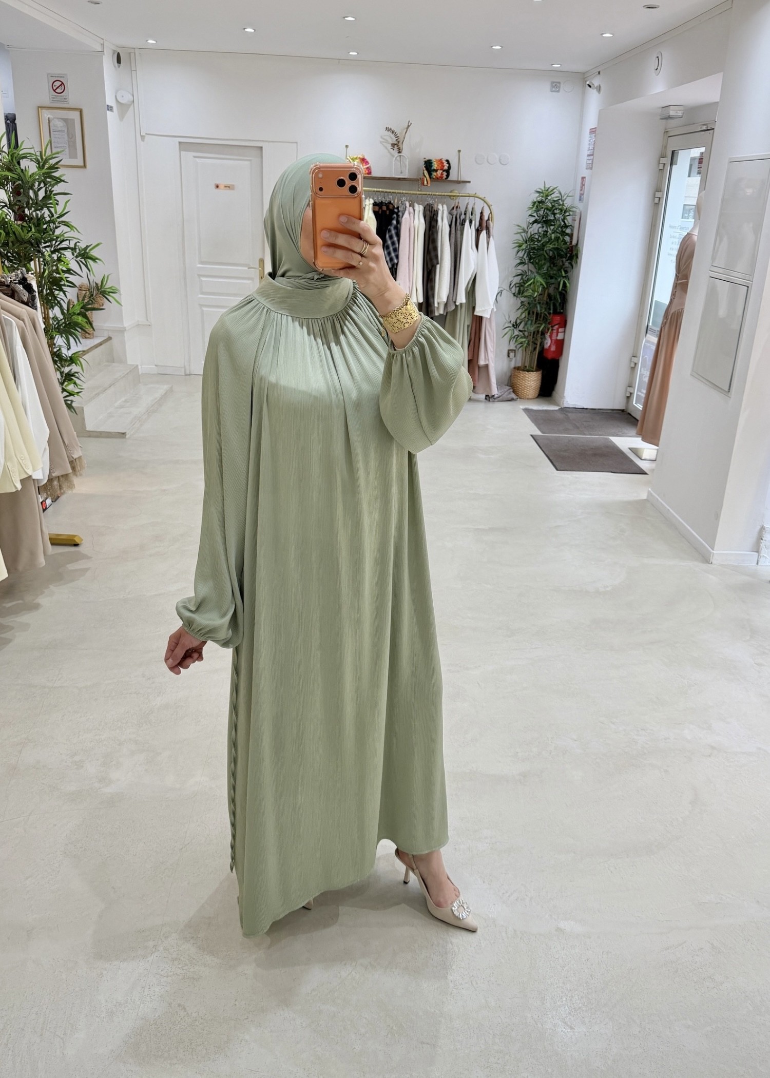 Robe Maya verte