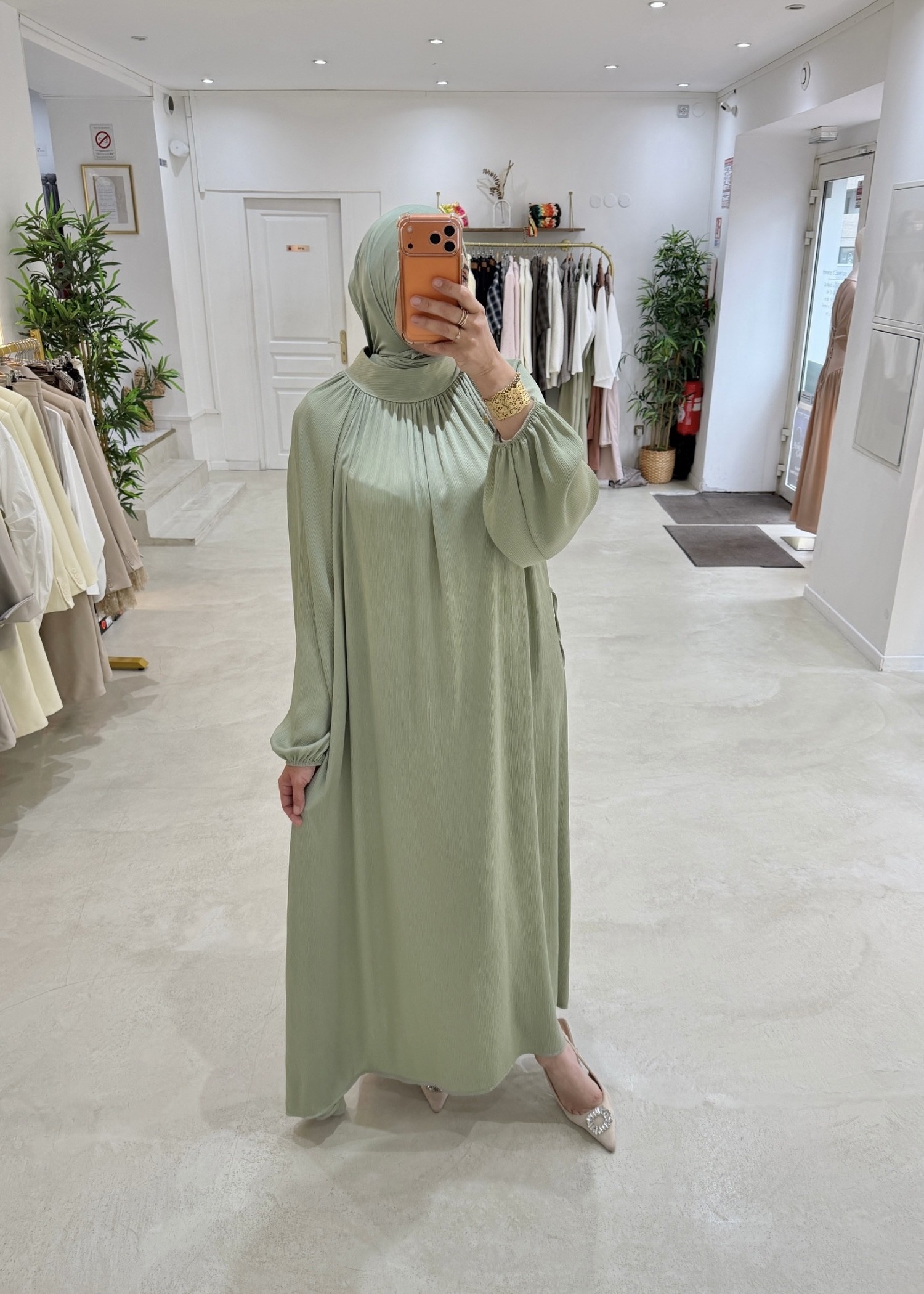 Robe Maya verte