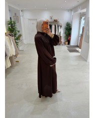 Robe MAYA chocolat