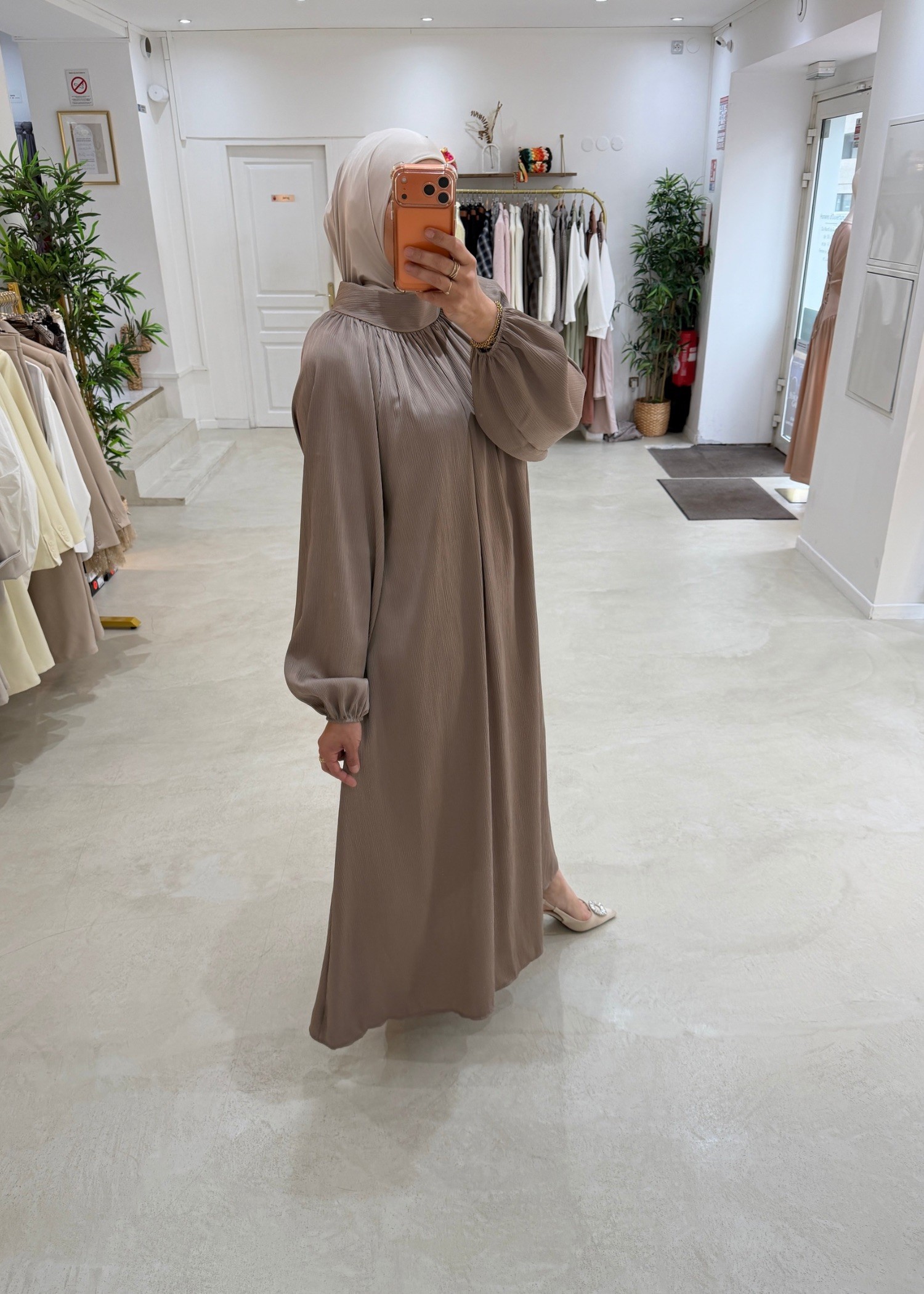 Robe MAYA taupe