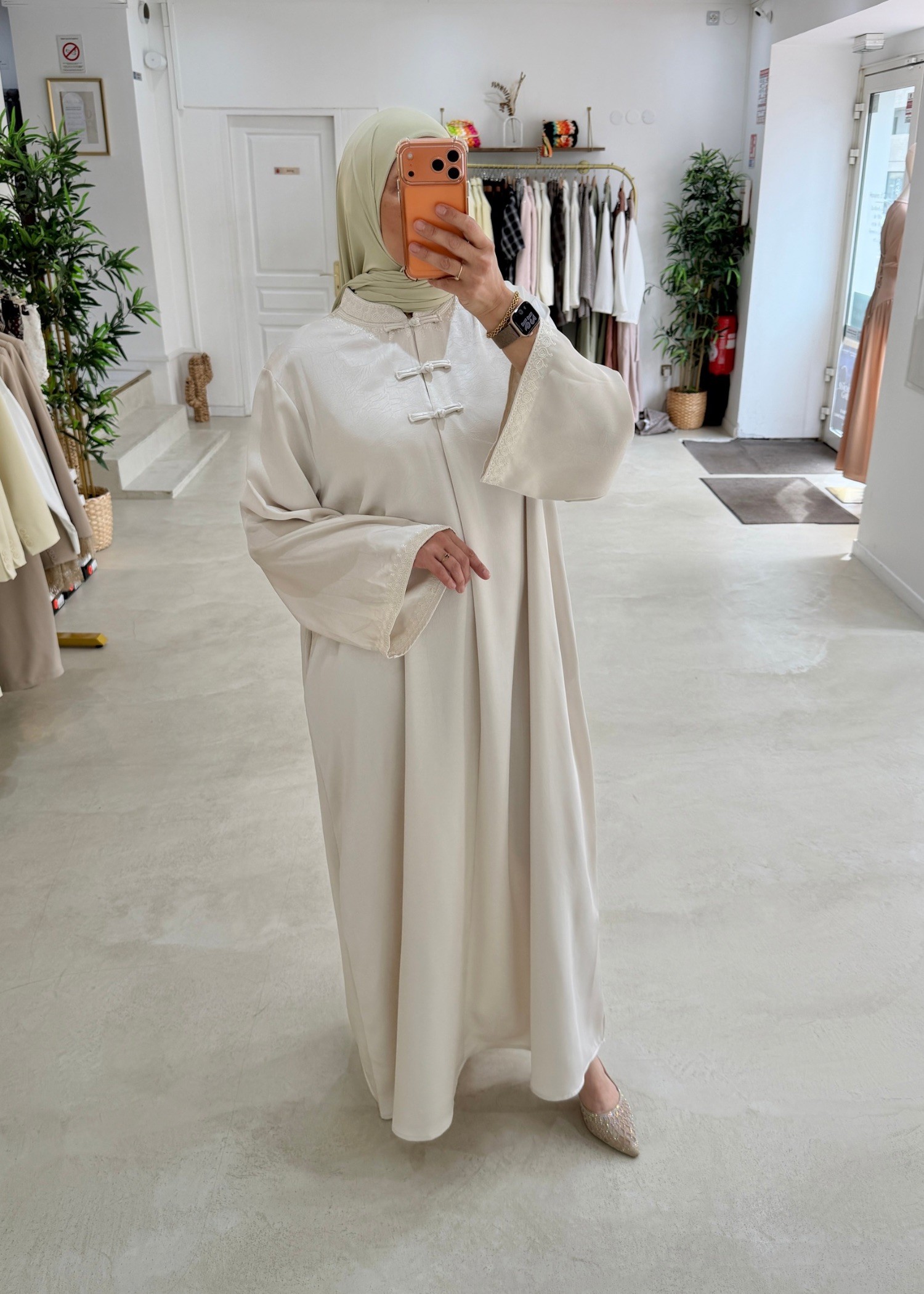 Abaya Mailee beige