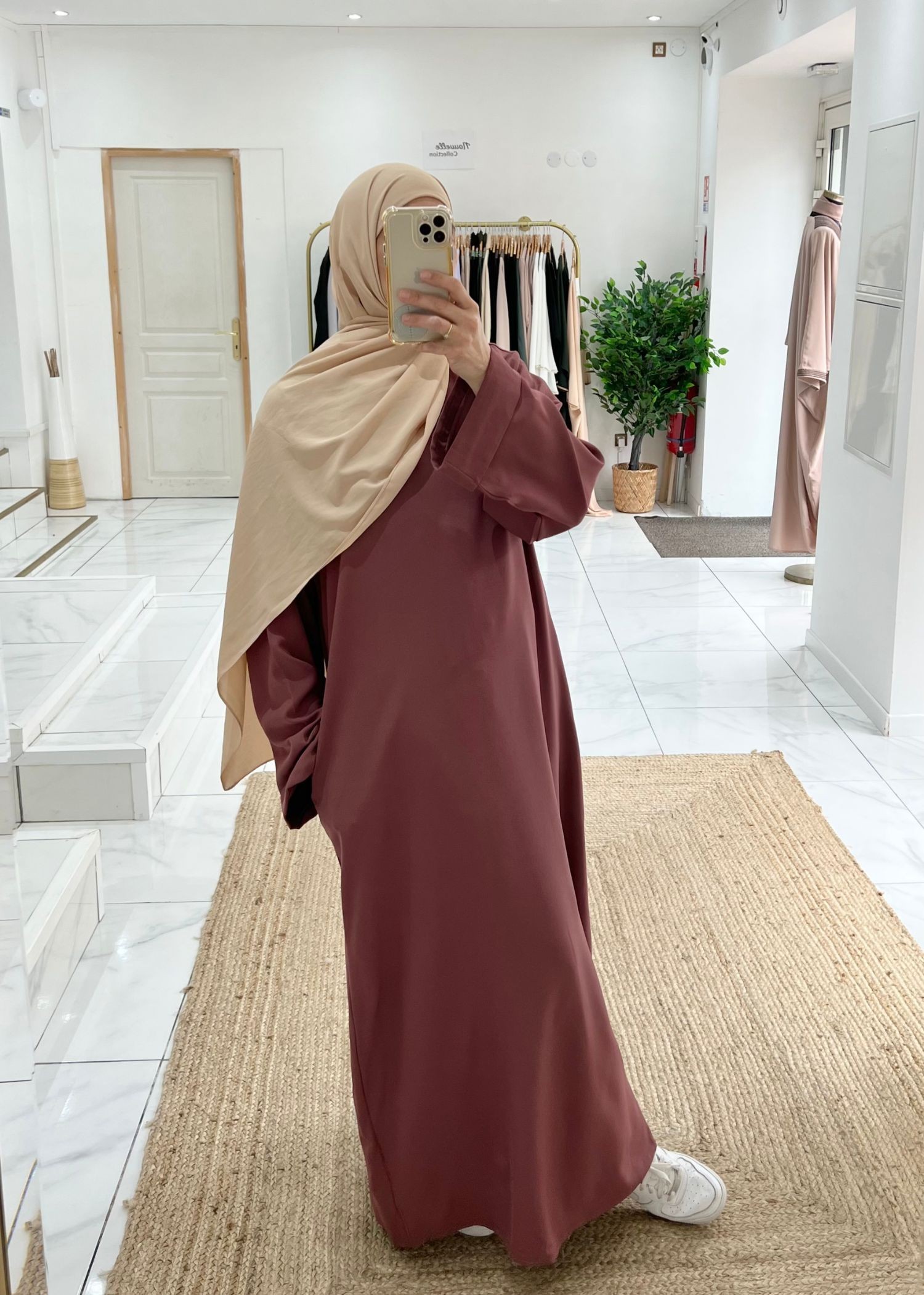Abaya basic figue Abaya basic figue