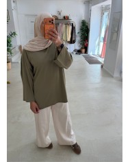 New tee-shirt kaki