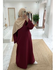 Abaya basic figue Abaya basic figue