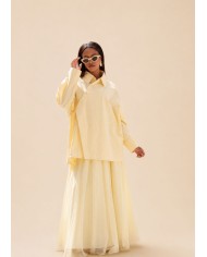 Chemise oversize croisé