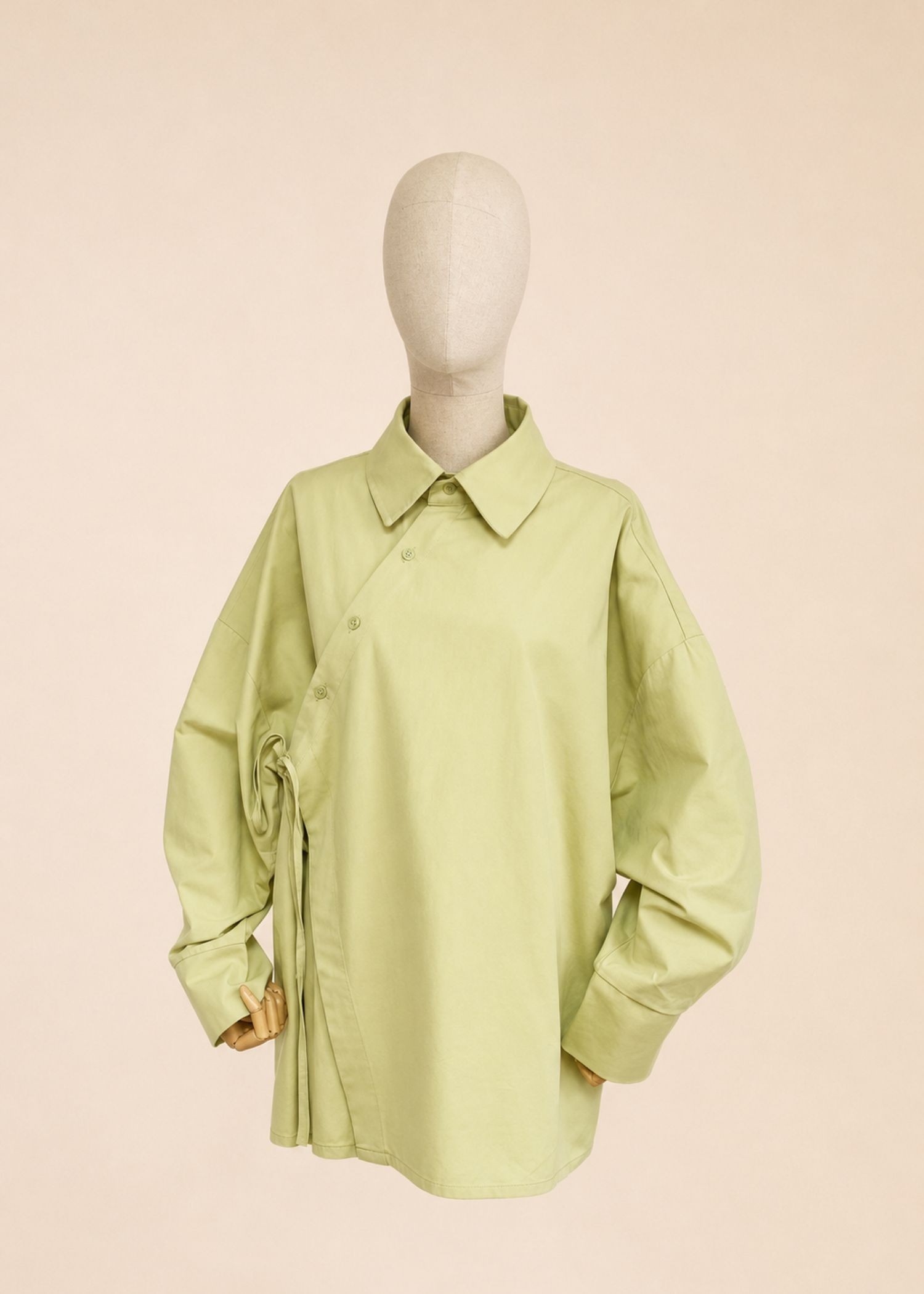 Chemise oversize croisé
