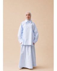 Chemise oversize croisé