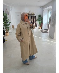 Trench coat camel clair