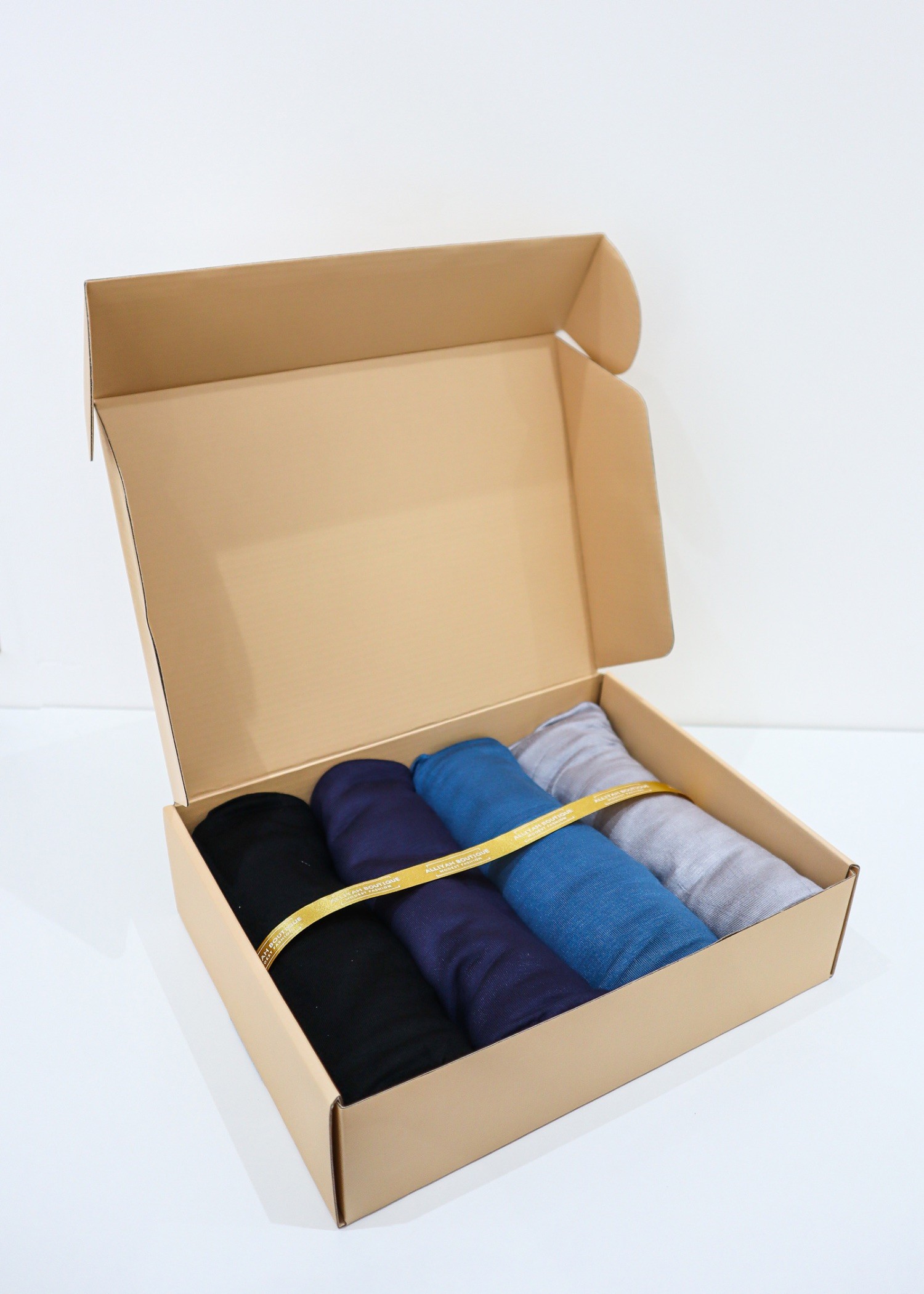 Box hijab jersey blue Box hijab jersey blue