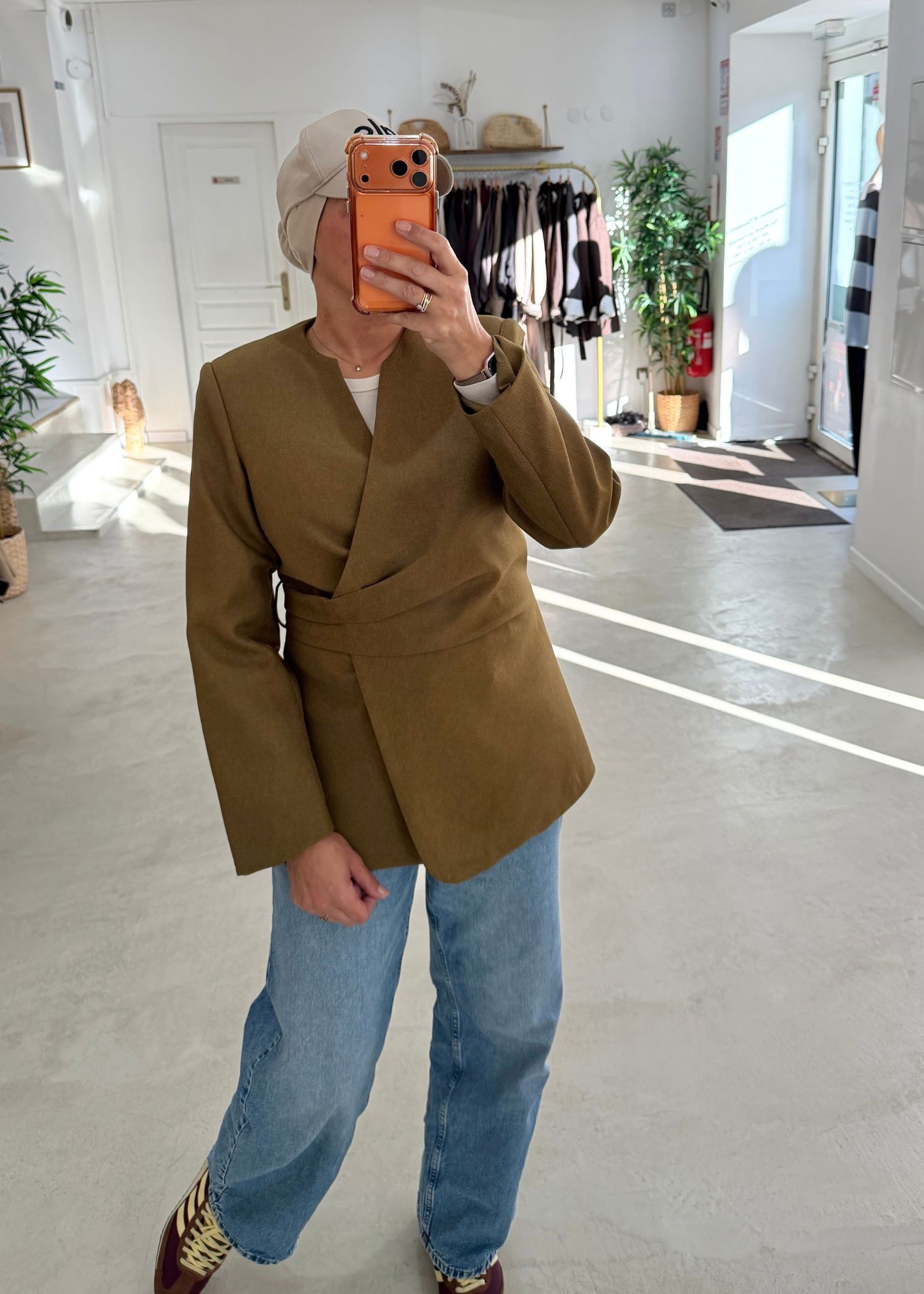 Blazer Sienna vert olive