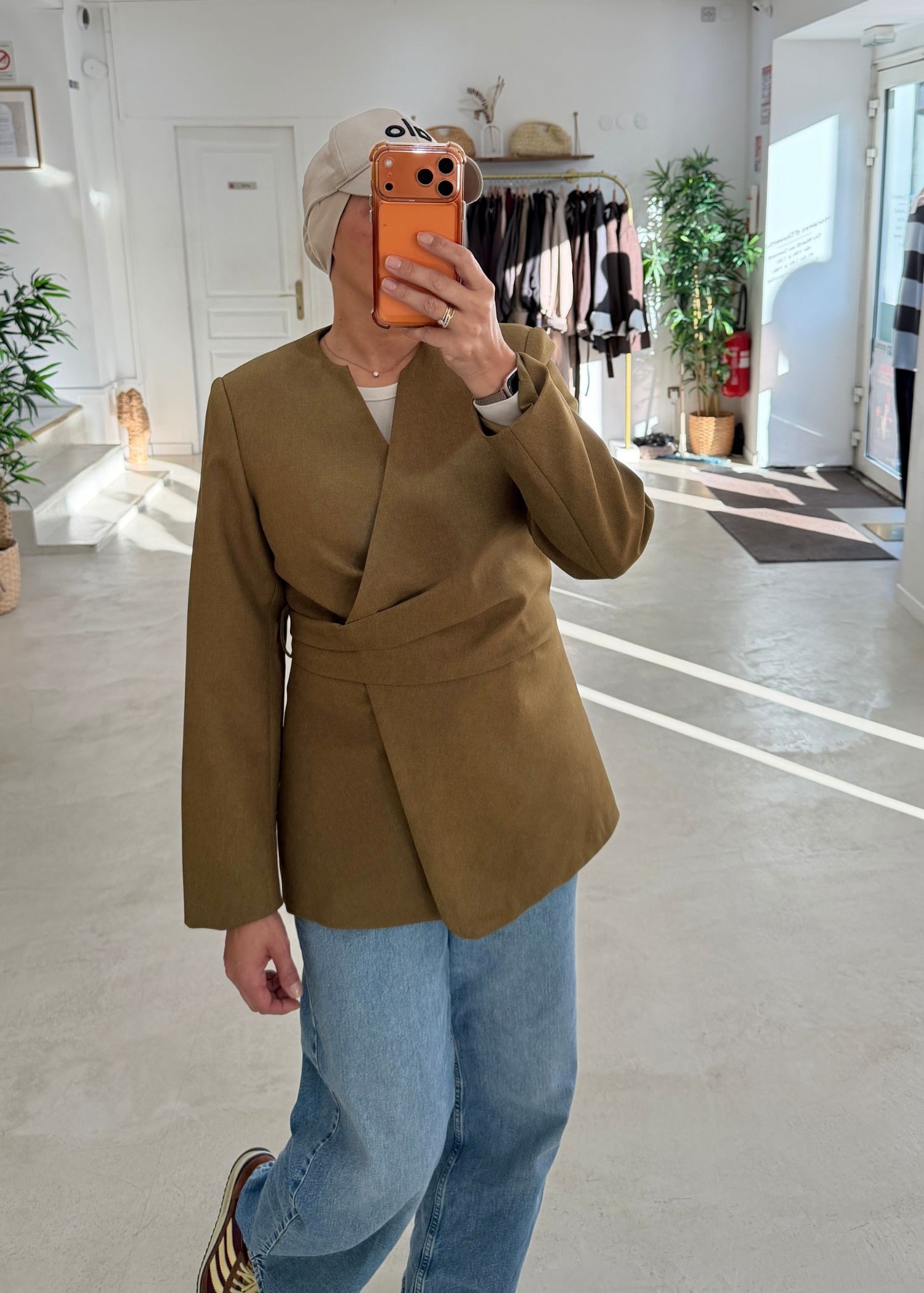 Blazer Sienna vert olive