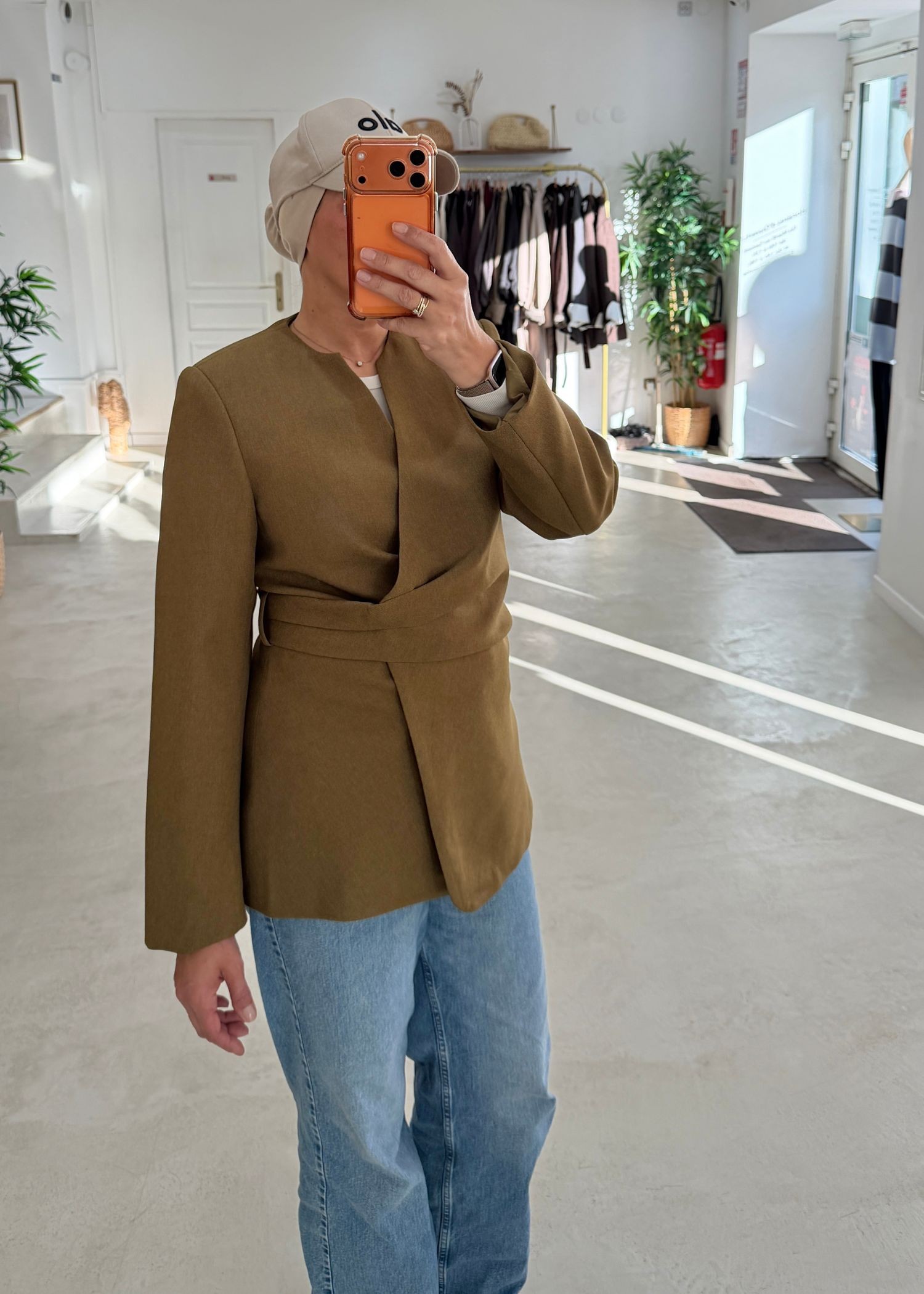 Blazer Sienna vert olive