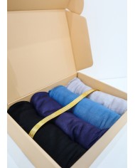 Box hijab jersey blue