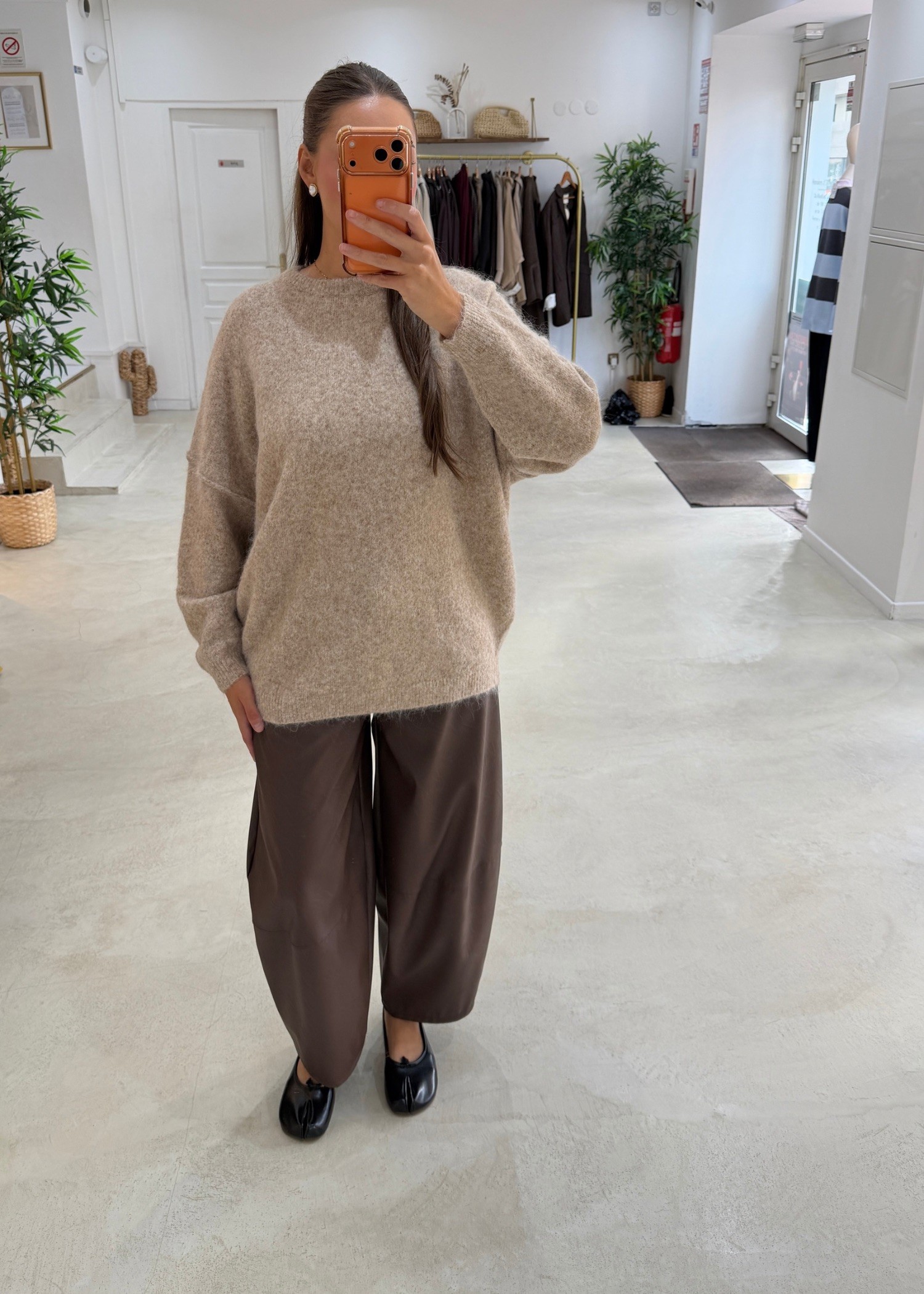 Pull Alma beige