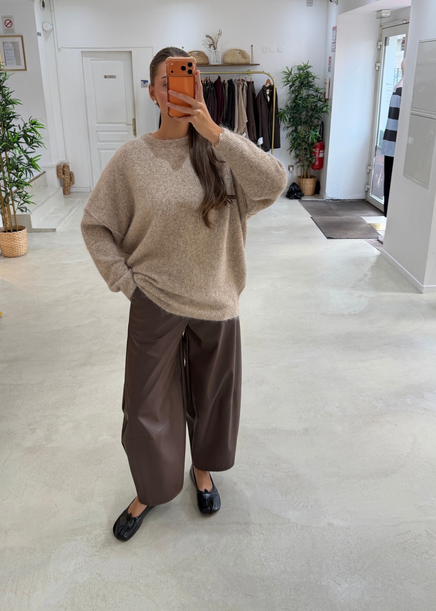 Pull Alma beige