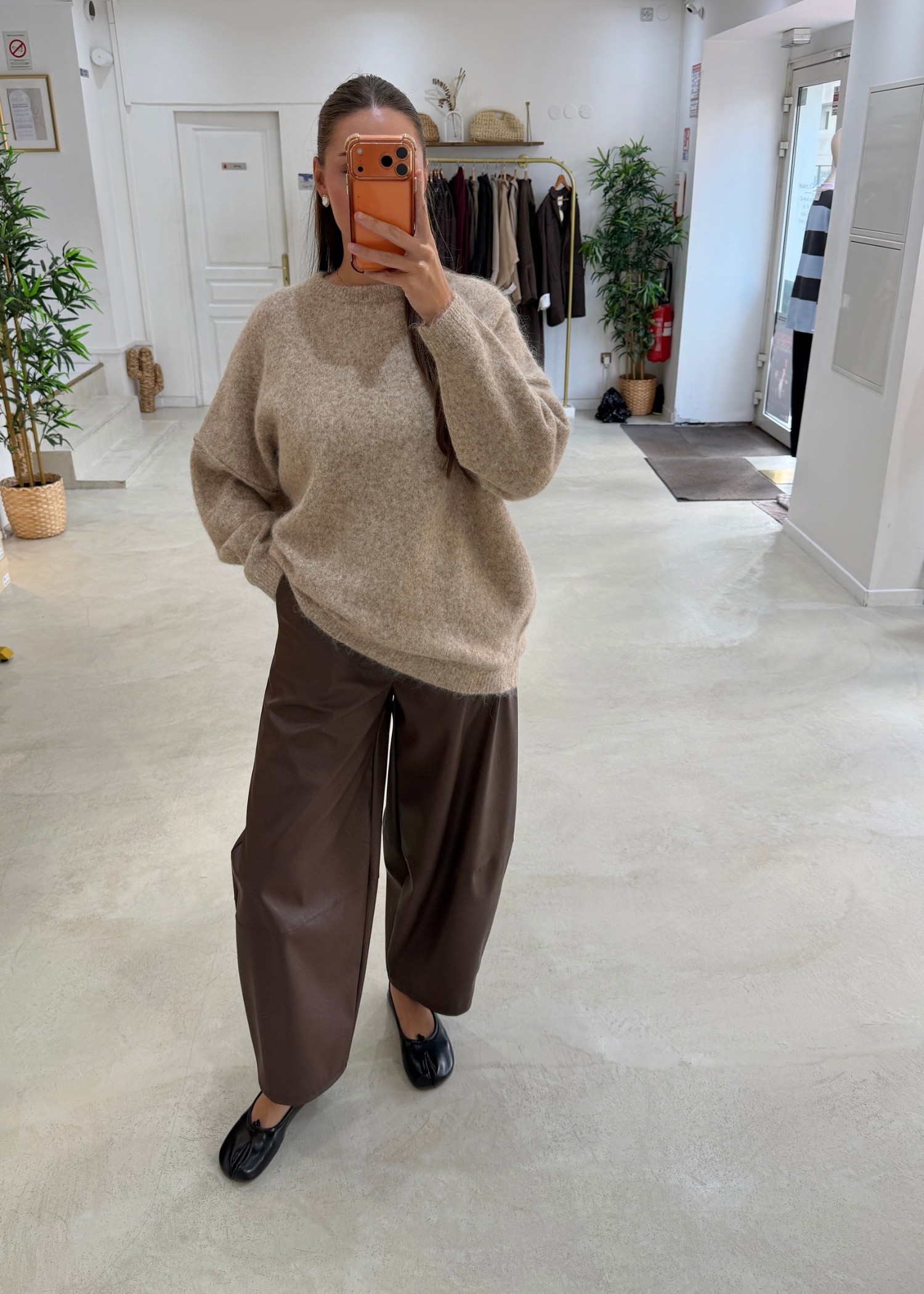 Pull Alma beige