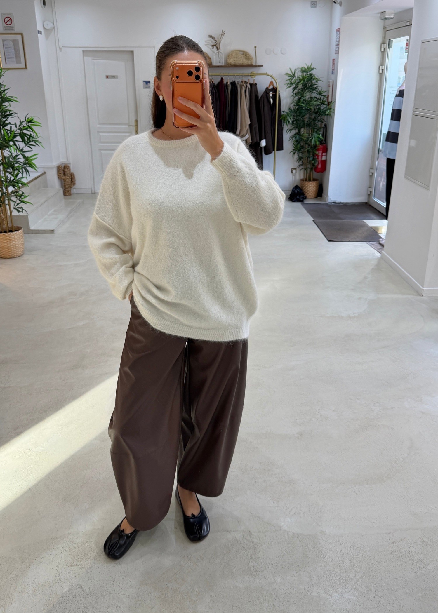 Pull Alma blanc