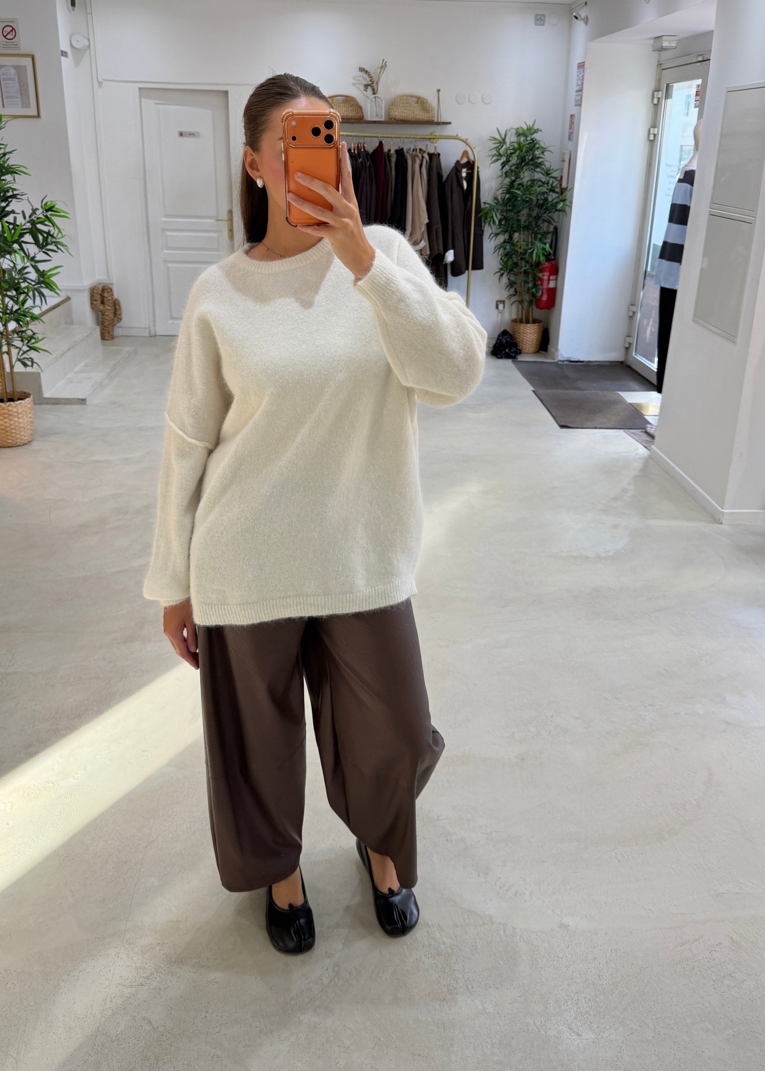 Pull Alma blanc