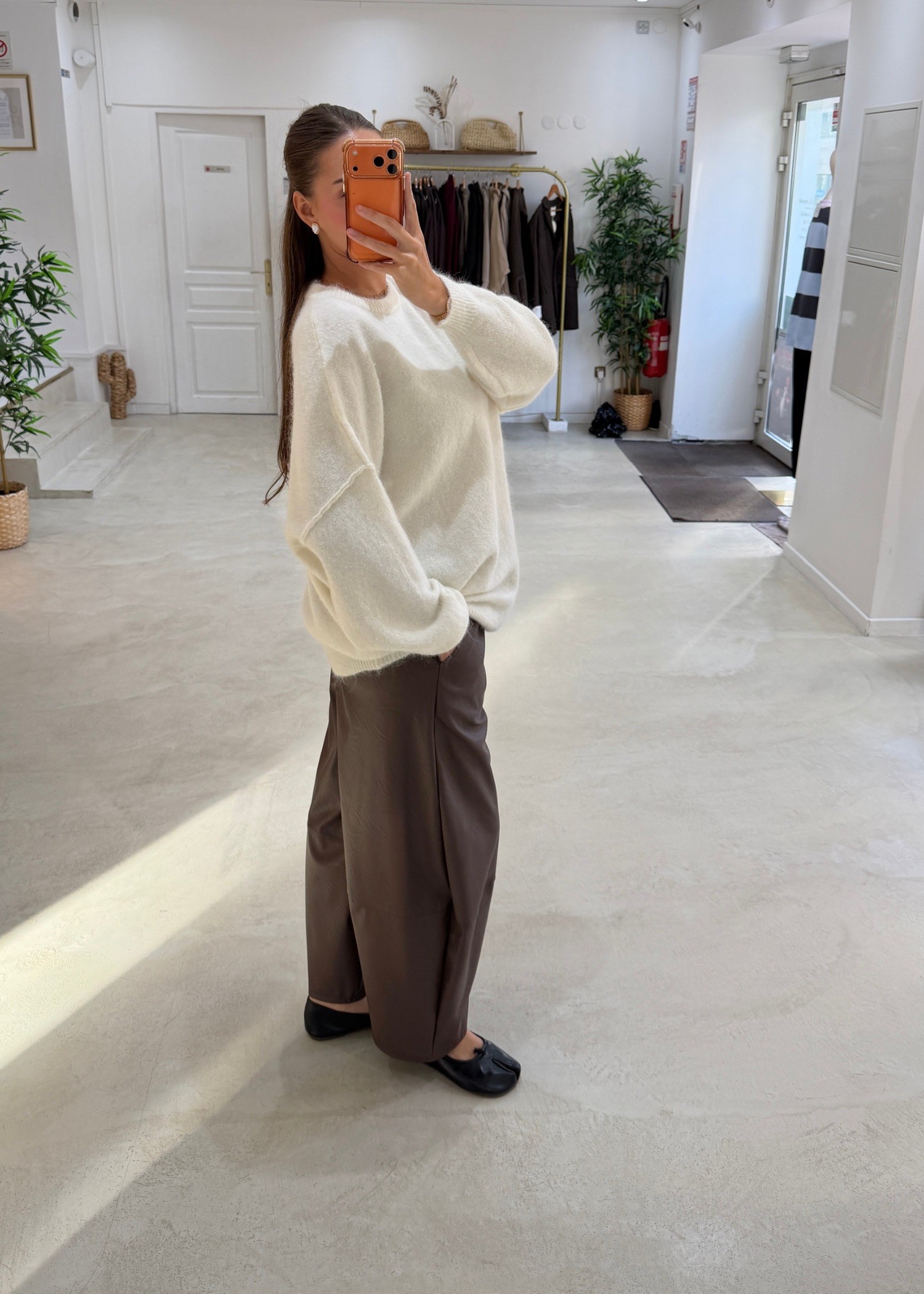 Pull Alma blanc