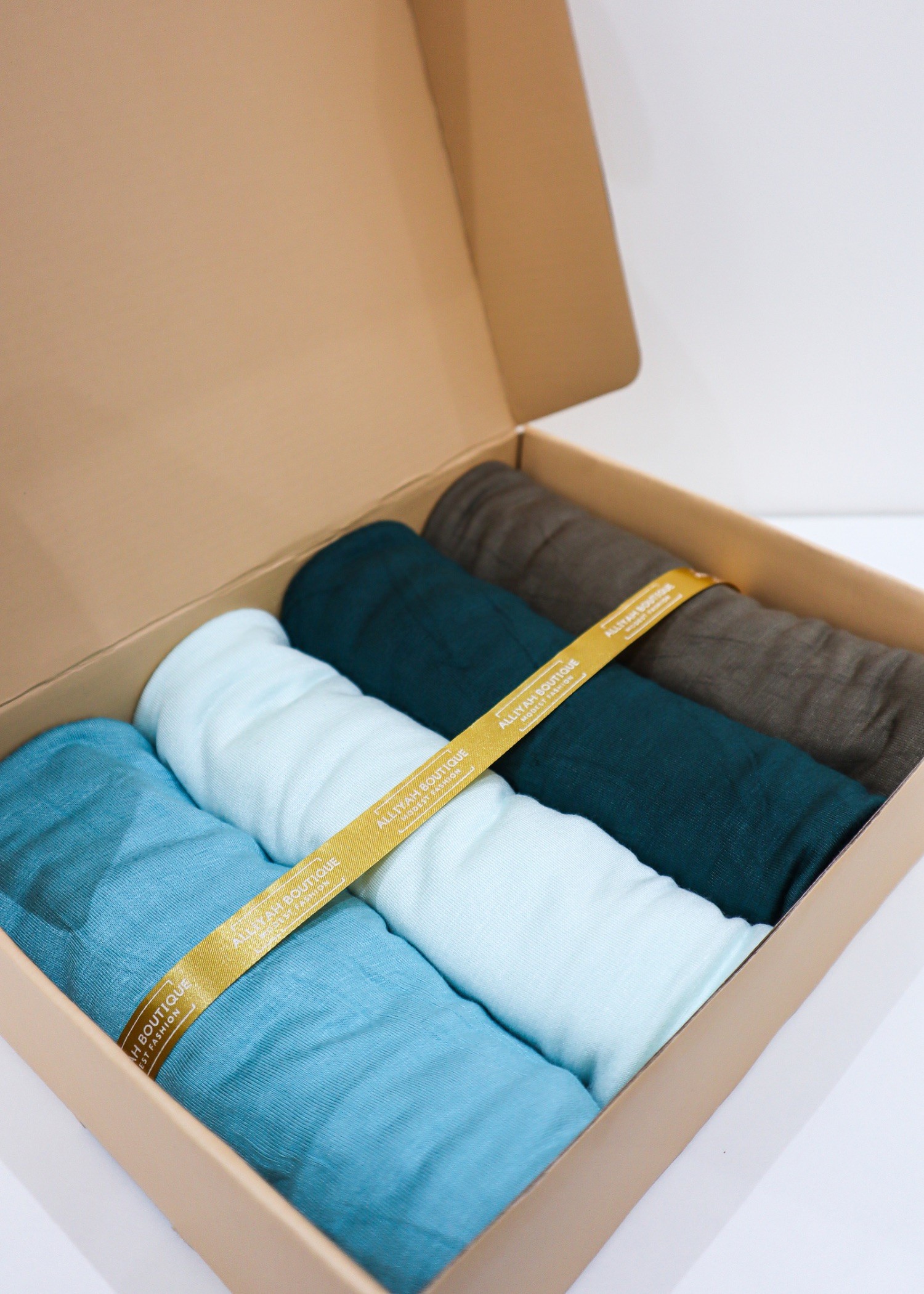 Box hijab jersey blue