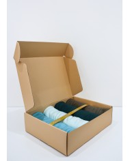 Box hijab jersey blue