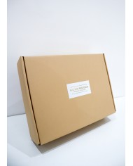 Box hijab jersey tons choco/nude