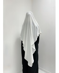 Khimar mi-long soie de médine