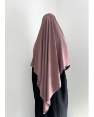 Khimar mi-long soie de médine