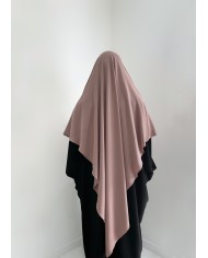 Khimar mi-long soie de médine