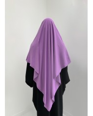 Khimar mi-long soie de médine