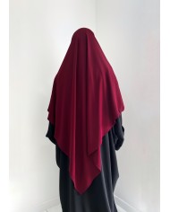 Khimar mi-long soie de médine
