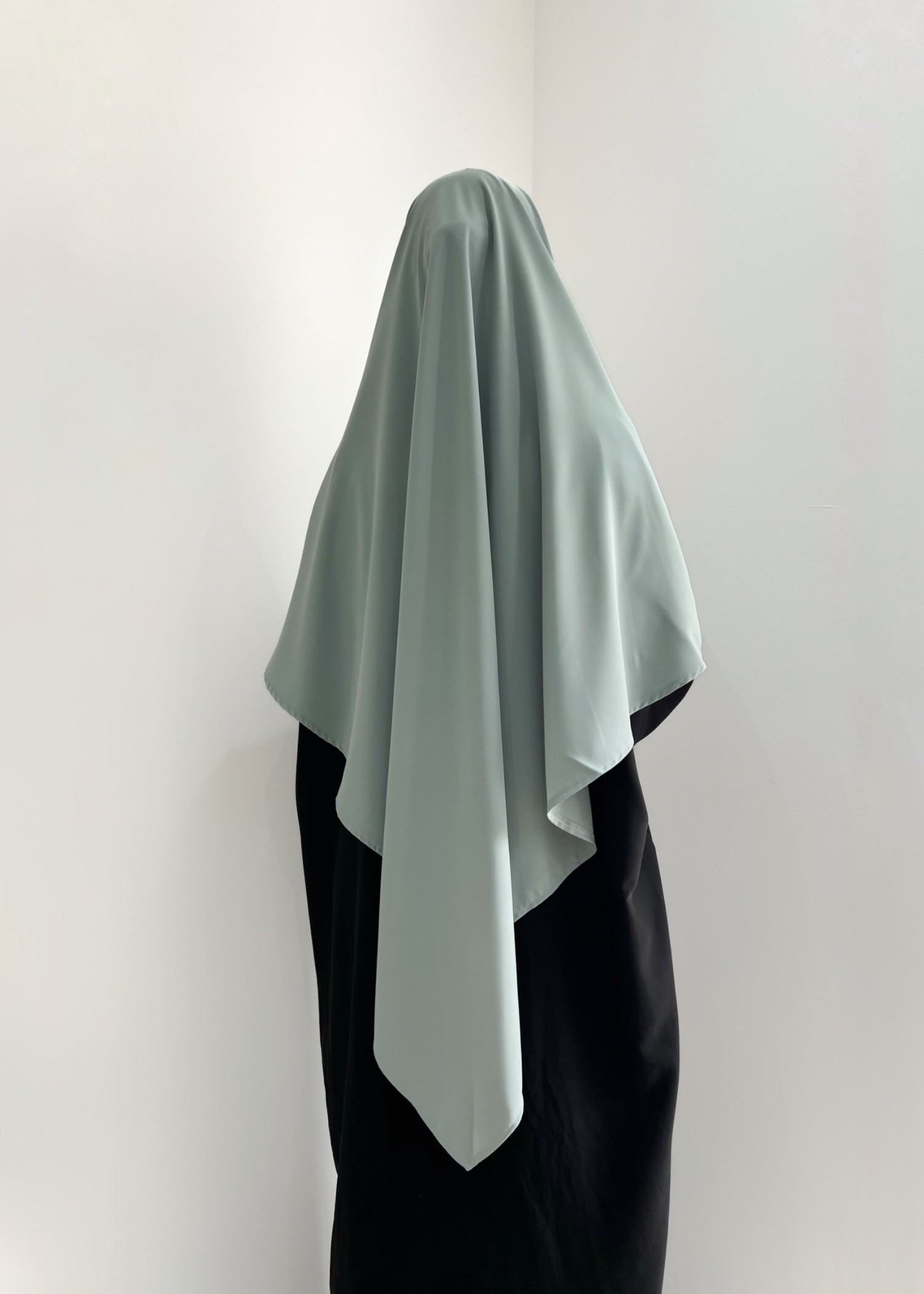 Khimar mi-long soie de médine