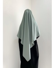 Khimar mi-long soie de médine