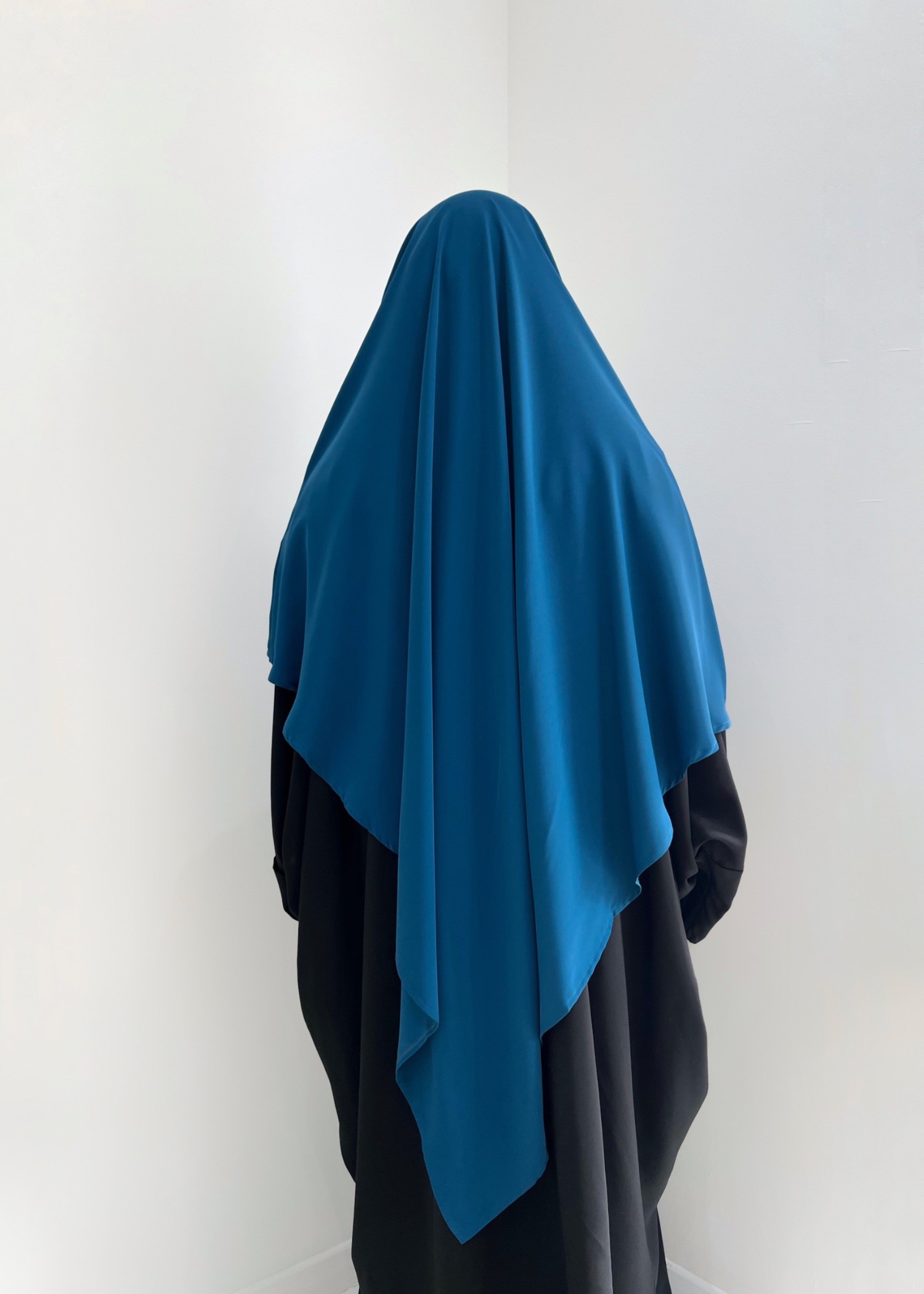 Khimar mi-long soie de médine