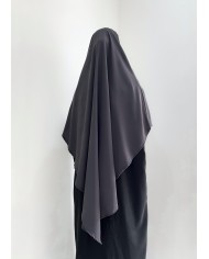 Khimar mi-long soie de médine