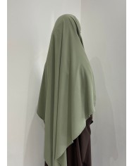 Khimar mi-long soie de médine