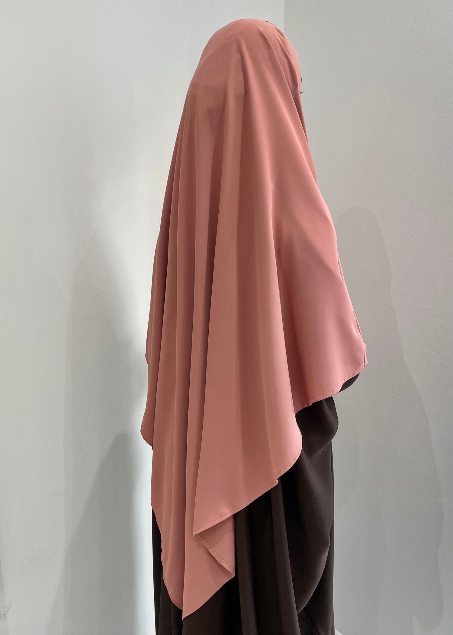 Khimar mi-long soie de médine