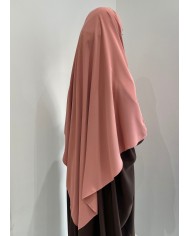 Khimar mi-long soie de médine