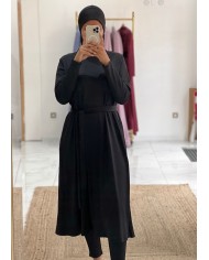 Burkini long 5 pièces  taupe