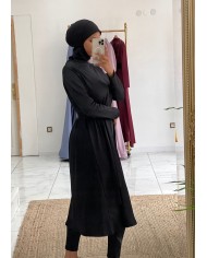 Burkini long 5 pièces  noir