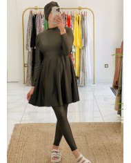 Burkini Nëya kaki Burkini Nëya kaki