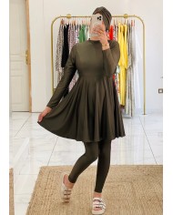 Burkini Nëya kaki Burkini Nëya kaki