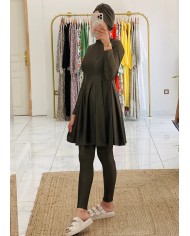 Burkini Nëya kaki Burkini Nëya kaki